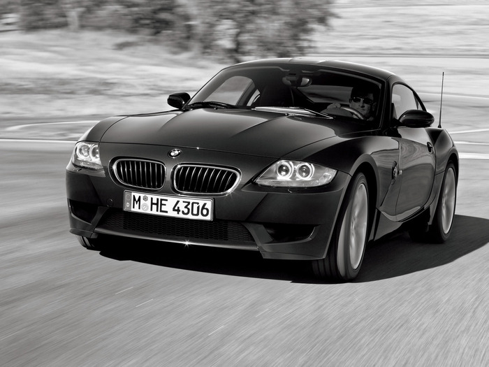 BMW_Z4_M_Coupe_BW_2006 - BMW Wallpapers