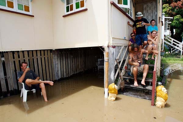 parca am fi in romania... - Inundatii - Ianuarie 2011