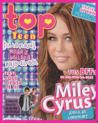 Top[1] - miley cyrus pe revista