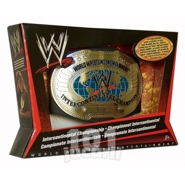 Centura \'Intercontinental Championship\' - Jucarii WWE Mattel Wrestling -  WweFan