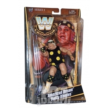 Figurina WWE Dusty Rhodes (Legende, seria 1) - Jucarii WWE Mattel Wrestling