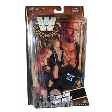 Figurina WWE Steve Austin (Legende, seria 1) - Jucarii WWE Mattel Wrestling