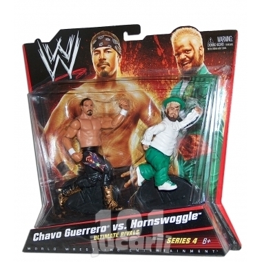 Figurine WWE-Chavo Guerrero vs. Hornswoggle - Jucarii WWE Mattel Wrestling