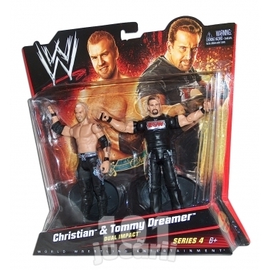 Figurine WWE-Christian & Tommy Dreamer - Jucarii WWE Mattel Wrestling