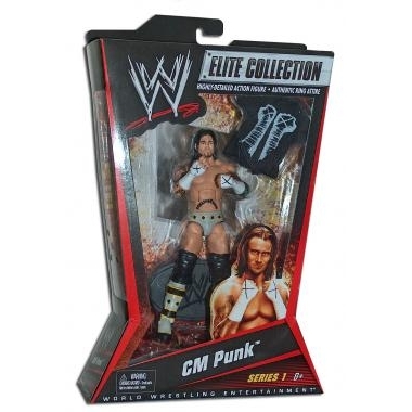 Luptator WWE CM Punk (Elite Collection) - Jucarii WWE Mattel Wrestling