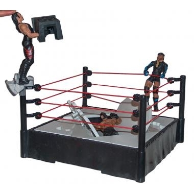 Ring \'Breakdown Browl\' - Jucarii WWE Mattel Wrestling