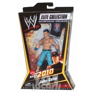 Luptator WWE John Cena (Seria Elite - Best of 2010) - NOU - WWE Mattel Wrestling