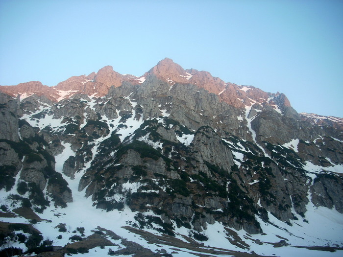 Moraru; bucegi munte peisaj
