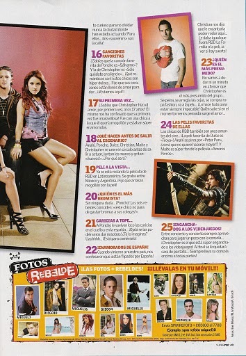 superpop179074 - RBD revista Super Pop Septiembre