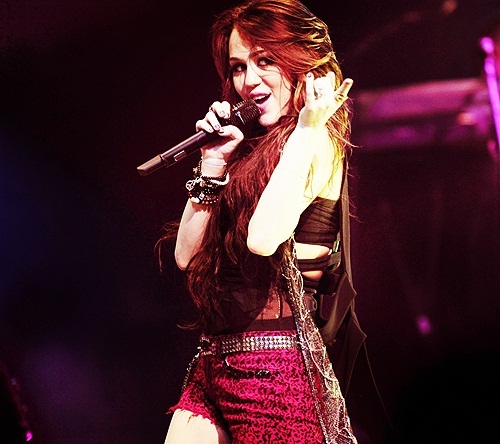 Miley (21) - Miley in concert