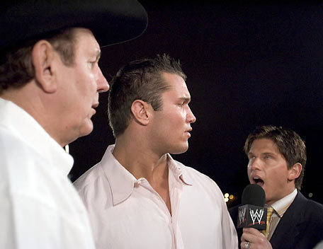 Randy Orton with his Father-Standing