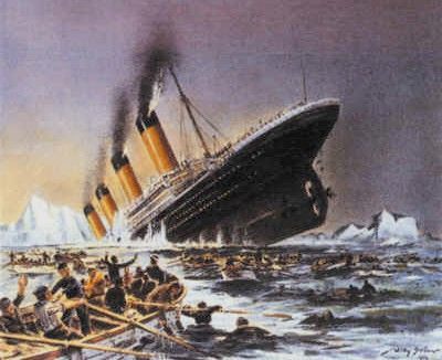 titanic_sinking_atlantic - Poze cu Titanic