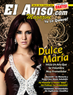 Cover_Small - Dulce Maria en la Portada de Revista Aviso