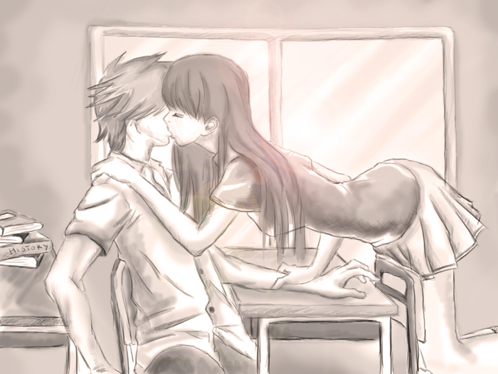 Kiss_at_school_by_Doroty86