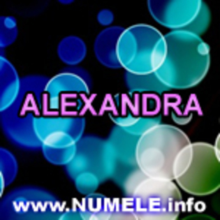 011-ALEXANDRA avatare cu numele meu avatar - Numele tau