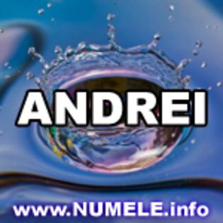 023-ANDREI poze cu numele - Numele tau