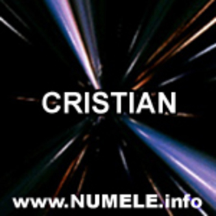 061-CRISTIAN avatare si poze cu nume - Numele tau