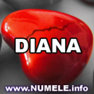 072-DIANA avatare personalizate cu nume - Numele tau