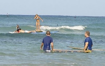 1_012 - Bikini Photos of Tiffany Surfing in Hawaii