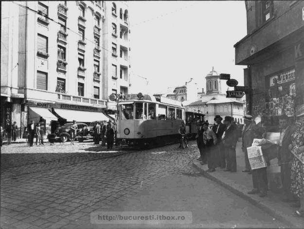 1tramvaielectricpestradaacademiei - 5-VECHIUL BUCURESTI 1871