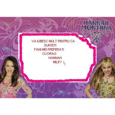 hannah spune - poze cu hannah montana