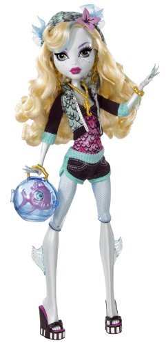 Monster-High-Lagoona-Blue-Doll-and-Neptuna-Pet-Piranha - Monster High