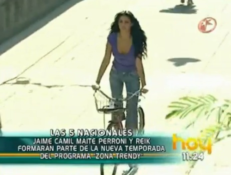 rt5e4rt - Maite Perroni formara parte de la nueva temporada del programa Zona Trendy