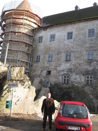 castelul in reparatii - Regensburg-straubing-passau-linz-Grein-Melk-Tuln-Wiena