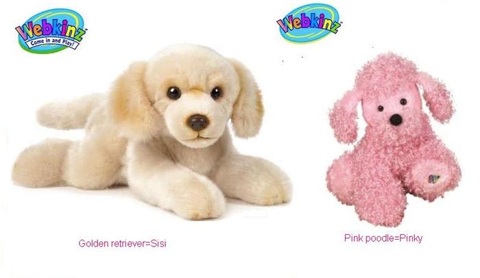 webkinz sisi si pinky - webkinz