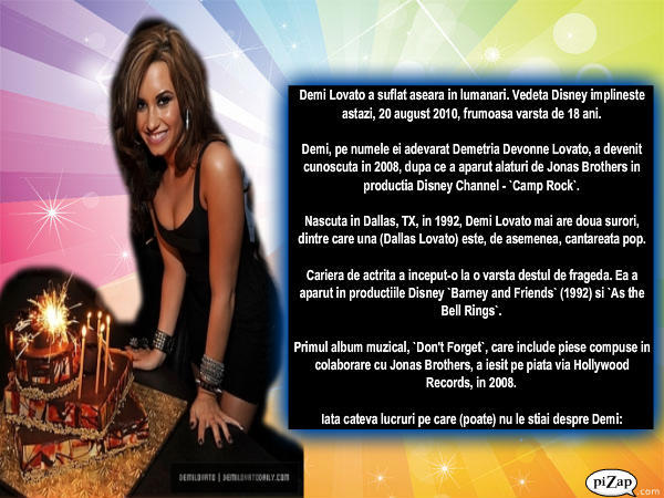 aniversare - revista demi lovato online