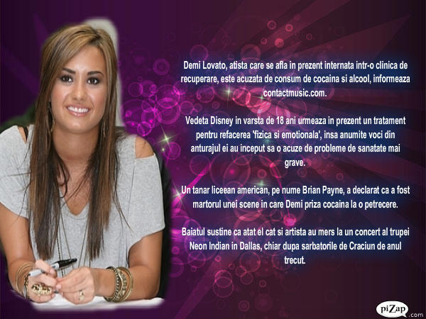 drogata - revista demi lovato online