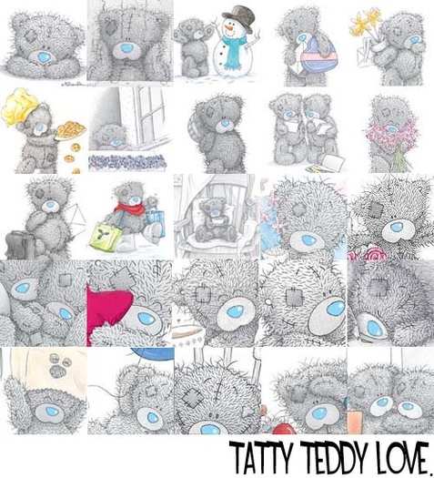 GraphicTattyTeddy - tatti teddy bear