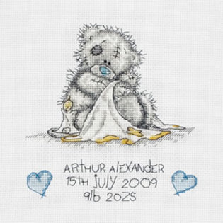 tt110_birth_sampler_boy - tatti teddy bear