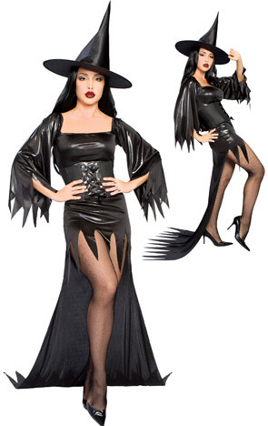 Costume de Halloween pentru fete - costume fete vrajitoare[1] - costume de halloween