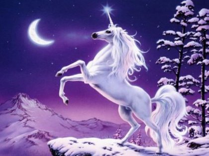 unicorn iarna - animale fantastivce si cateva informatii despre acestea