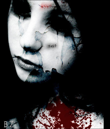 Dark_Girl_by_BloodyZone - imagini triste