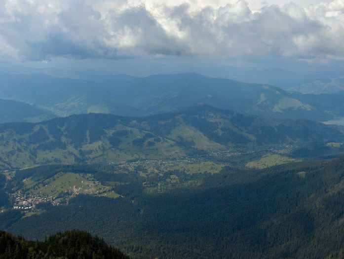 Duraul si satul Ceahlau dupa potop - amintiri de pe ici-si-colo