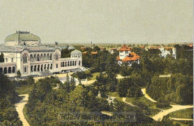 13_Parcul Carol_ Palatul Artelor - 5-VECHIUL BUCURESTI 1871