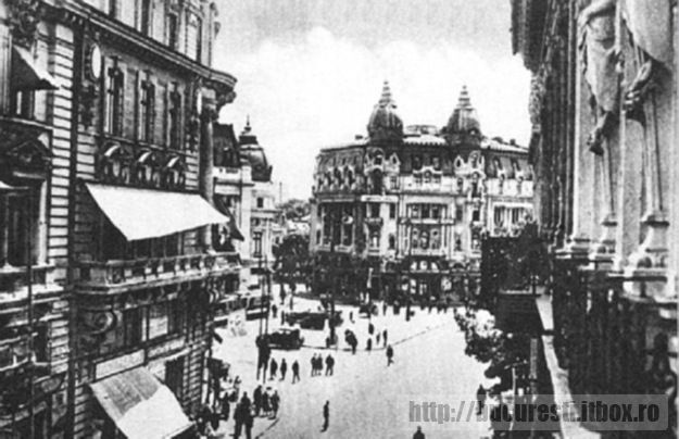 15_Vedere spre P-ta Palatului copy - 5-VECHIUL BUCURESTI 1871