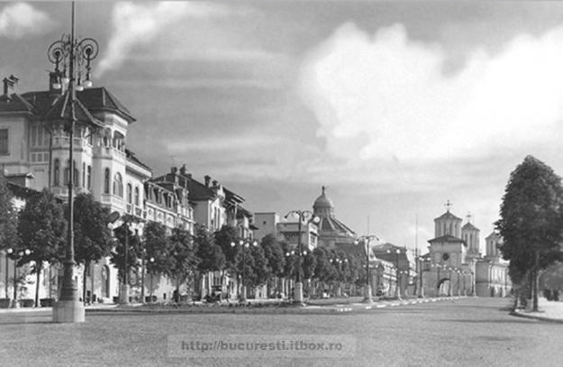 Aleea Patriarhiei - 5-VECHIUL BUCURESTI 1871