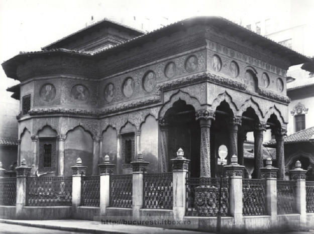 Biserica Stavropoleos in 1930