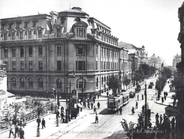 Bulevardul Academiei in 1928