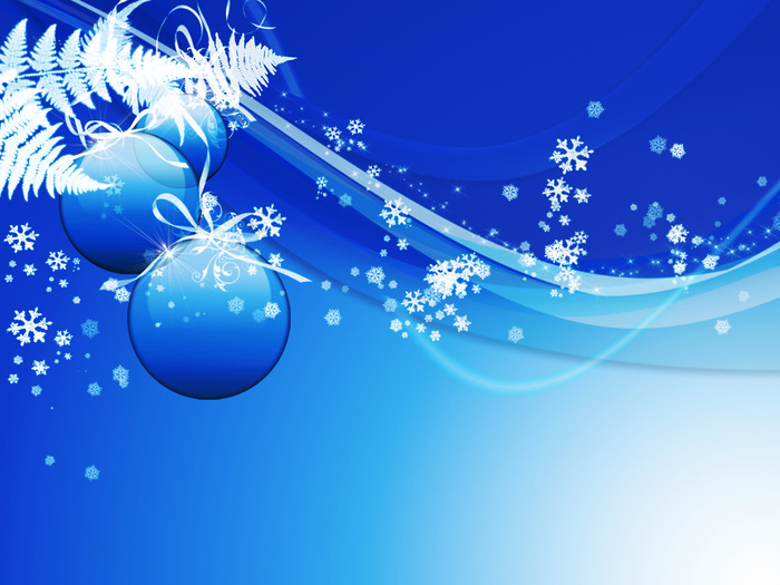 Bnowchristmas_1600x1200 - Blue Wallpapers