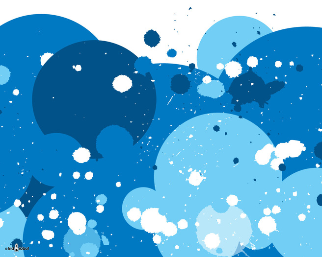 Bubble_Blue-517945 - Blue Wallpapers