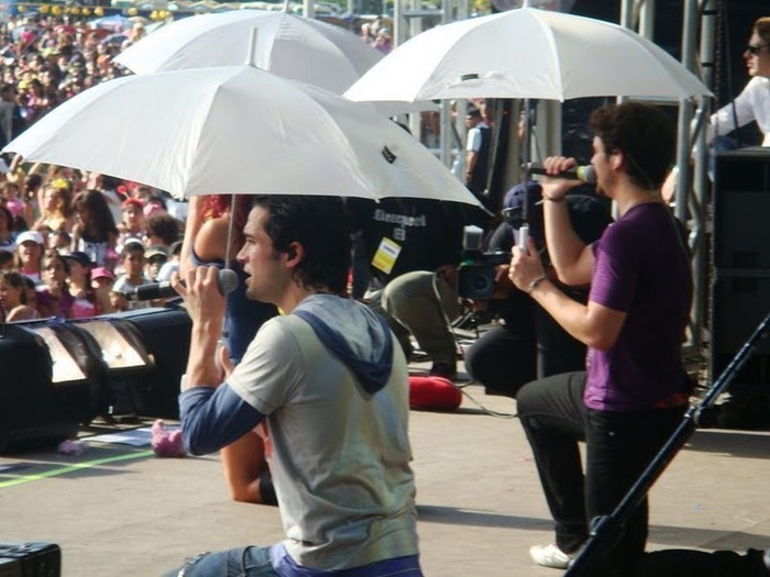 the rain