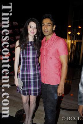 Jatin Grewal with wife