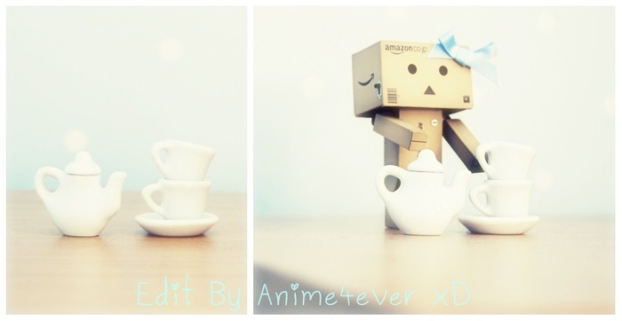 Danbo_tea_party_by_BeciAnne