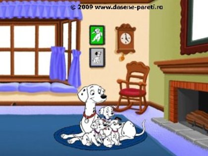 4 - tablou 101 dalmatieni