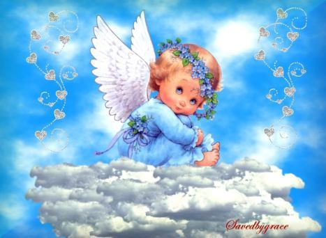 little blue angel - Angel