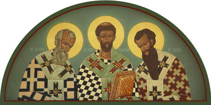 Sf. Trei Ierarhi - Icoane Ortodoxe